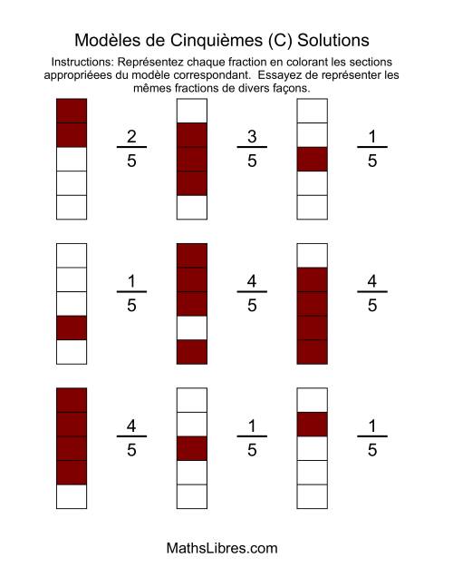 Modèles de Cinquièmes (Couleur) (C) page 2