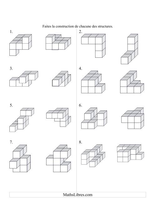 Construction de structures de cubes (I)