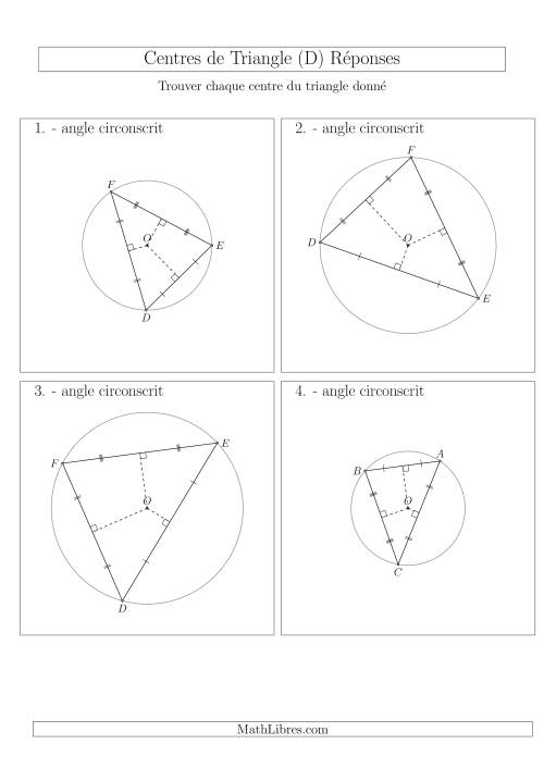 Angles Circonscrits des Triangles Aiguës (D) page 2