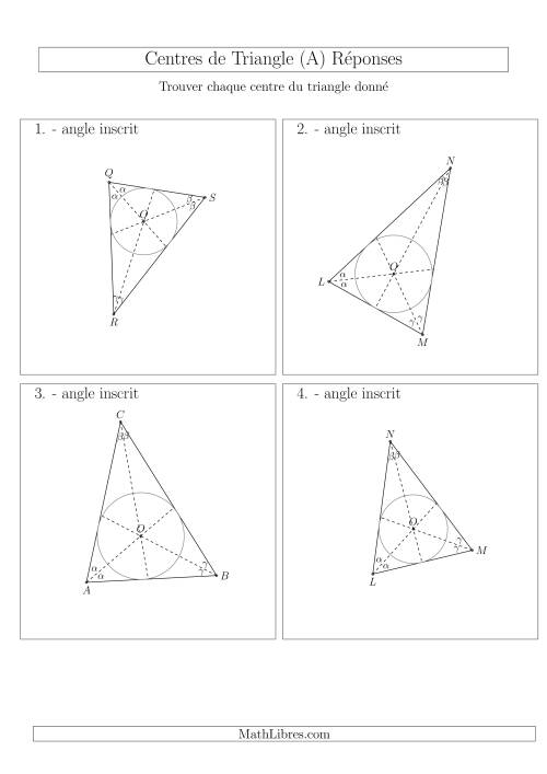Angles Inscrits des Triangles Aiguës (A) page 2