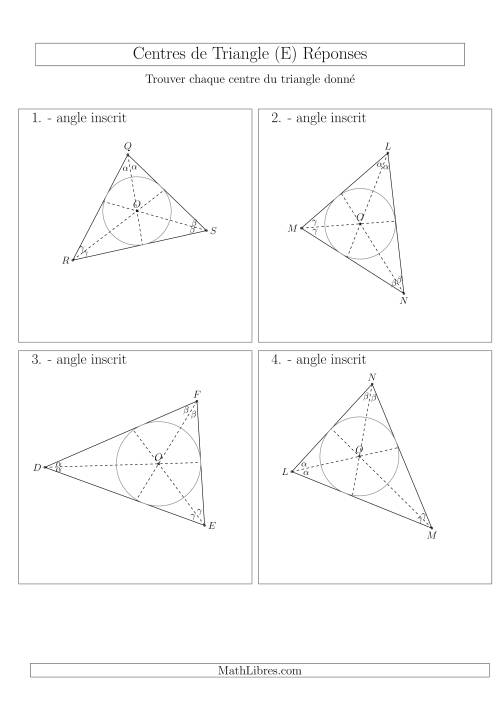 Angles Inscrits des Triangles Aiguës (E) page 2