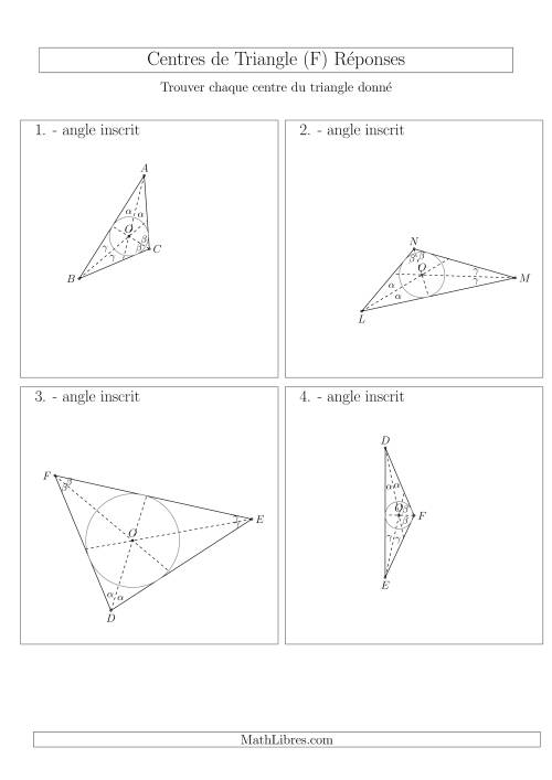 Angles Inscrits des Triangles Aiguës et Obtus (F) page 2