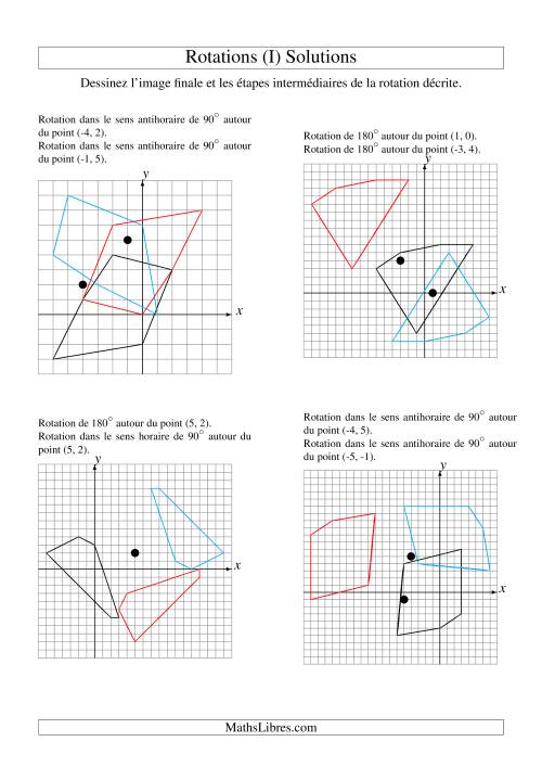 Rotation de figures à 5 sommets -- 2 étapes (I) page 2