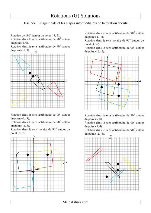Rotation de figures à 5 sommets -- 3 étapes (G) page 2