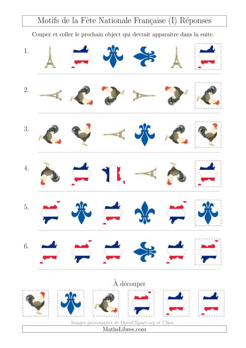 Images de la Fête Nationale Française avec Deux Particularités (Forme & Rotation) (I) page 2