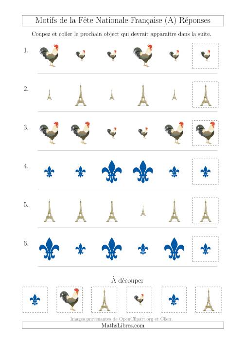 Images de la Fête Nationale Française avec Une Seule Particularité (Taille) (A) page 2