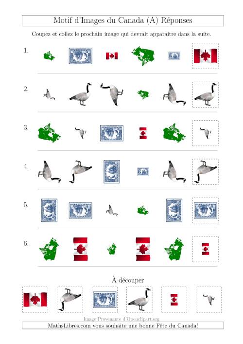 Motif d'Images du Canada avec Comme Attributs Forme, Taille et Rotation (Tout) page 2