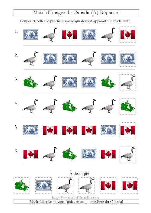 Motif d'Images du Canada avec Comme Attribut la Forme (Tout) page 2