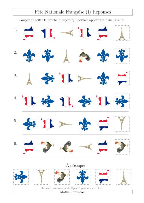 Images de la Fête Nationale Française avec Deux Particularités (Forme & Rotation) (I) page 2