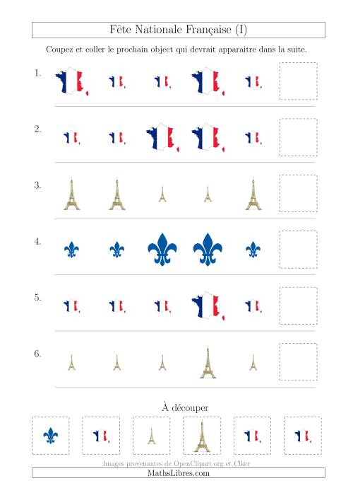 Images de la Fête Nationale Française avec Une Seule Particularité (Taille) (I)
