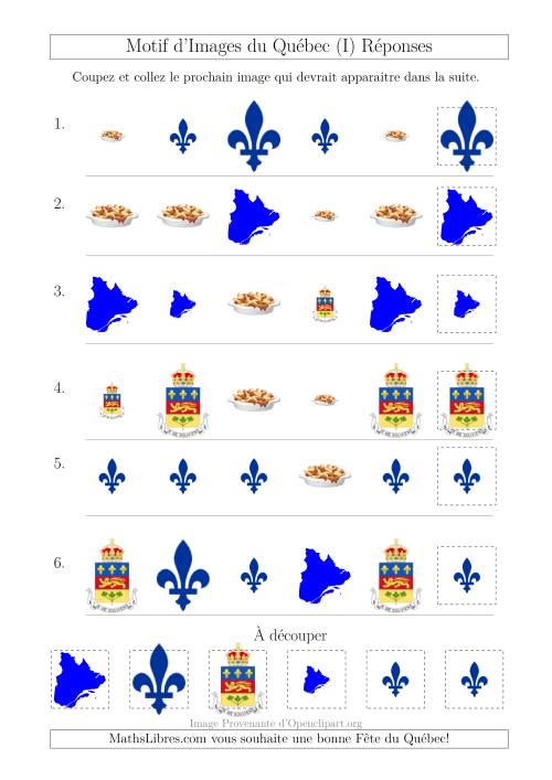 Motif d'Images du Québec avec Comme Attribut Forme et Taille (I) page 2