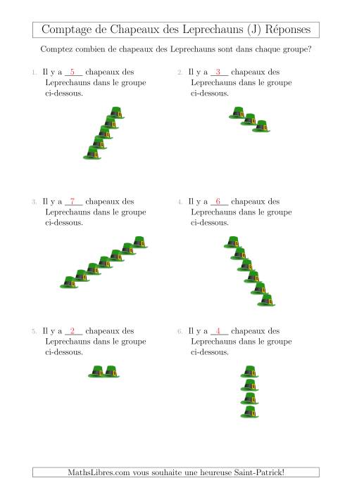 Comptage de Chapeaux des Leprechauns Arrangés en Forme Linéaire (J) page 2