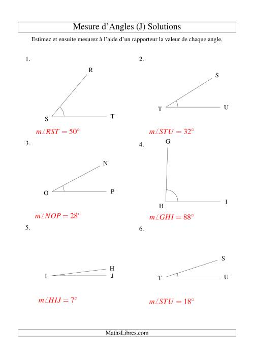 Mesure d'angles entre 0° et 90° (J) page 2
