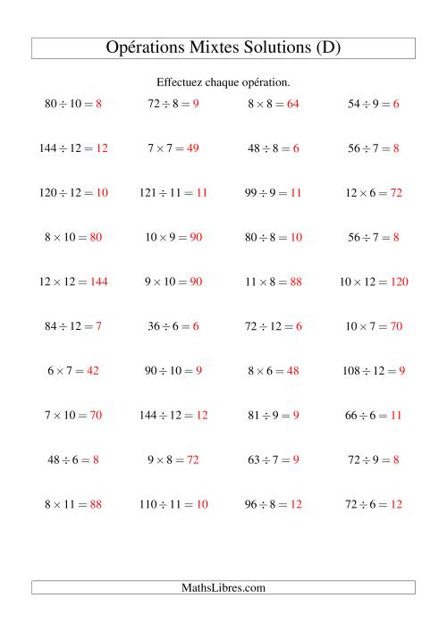 Multiplication et Division -- Règles 6 à 12 (D) page 2