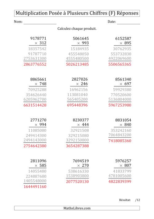 Multiplication d'un Nombre à 7 Chiffres par un Nombre à 3 Chiffres (F) page 2