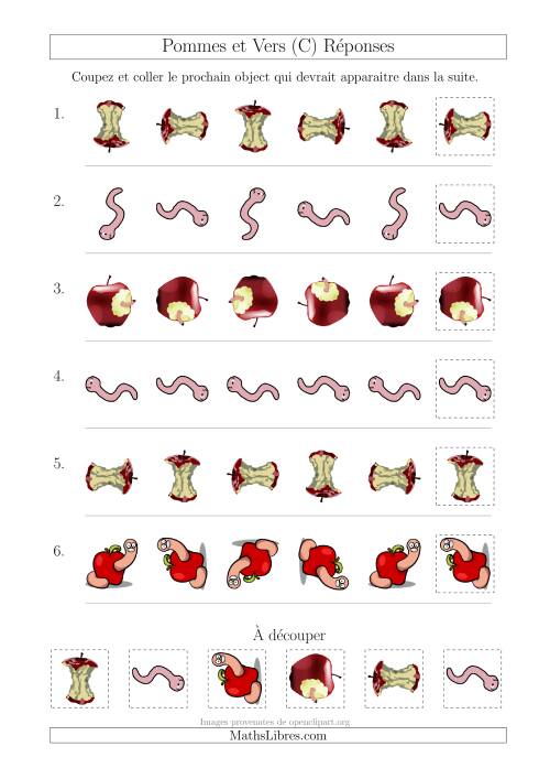 Patrons des Pommes et Vers avec Une Seule Particularité (Rotation) (C) page 2