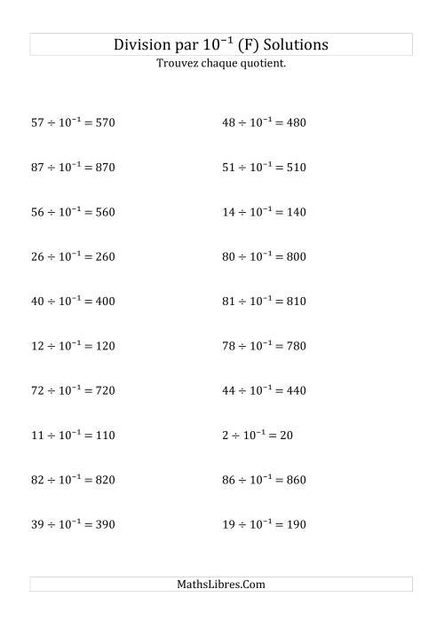 Division de nombres entiers par 10⁻¹ (F) page 2