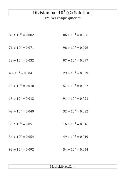 Division de nombres entiers par 10³ (G) page 2