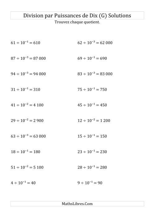 Division de nombres entiers par puissances n&eeacute;gatives de dix (forme exposant) (G) page 2