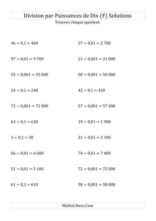 Division de nombres entiers par puissances n&eeacute;gatives de dix (forme standard) (F) page 2