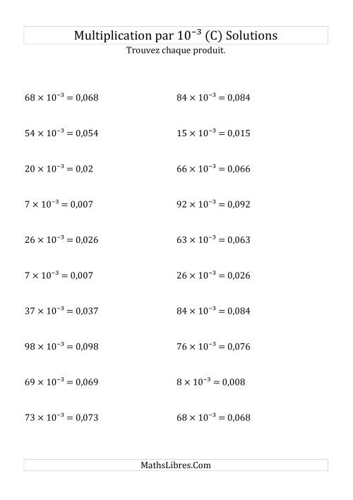 Multiplication de nombres entiers par 10⁻³ (C) page 2
