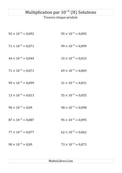 Multiplication de nombres entiers par 10⁻³ (H) page 2