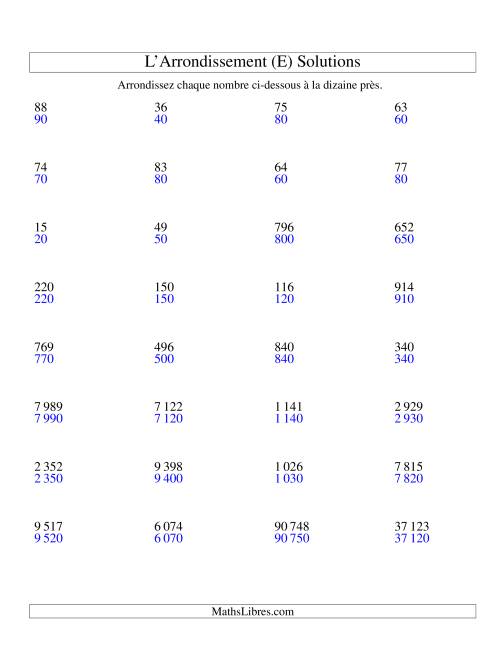 Arrondir un nombre au 10 près (version SI) (E) page 2