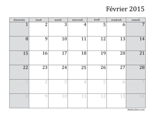 Calendrier Mensuel 2015 (A) page 2